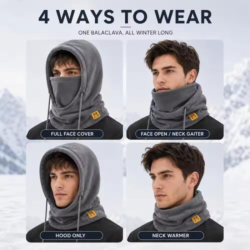 Balaclava Warm Hat Winter Ther - Neck Gaiter Fleece 评论和价格
