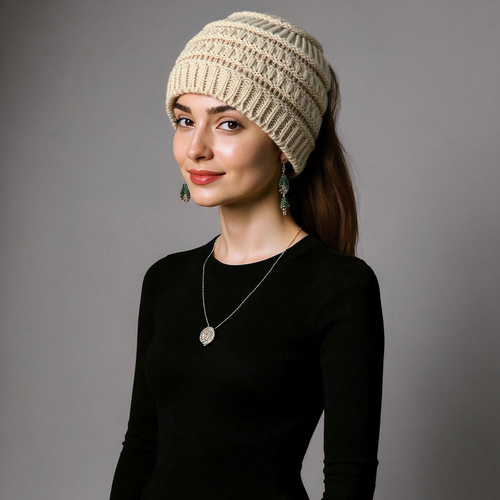 Autumn Winter Knitted Headband - Fleece Ear Warmer Band 评论和价格