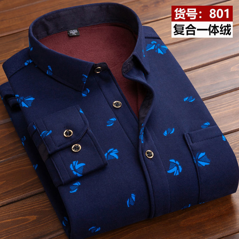 2026 winter Men's fashion smar - Flannel Shirt Lined 评论和价格
