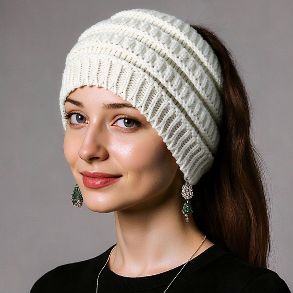 Wide Knitted Headband Winter W - Fleece Ear Warmer Band 评论和价格