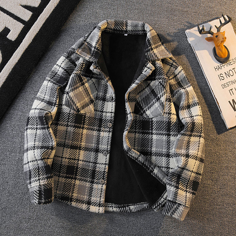 Men's Plaid Flannel Shirt Thic - Flannel Shirt Lined 评论和价格