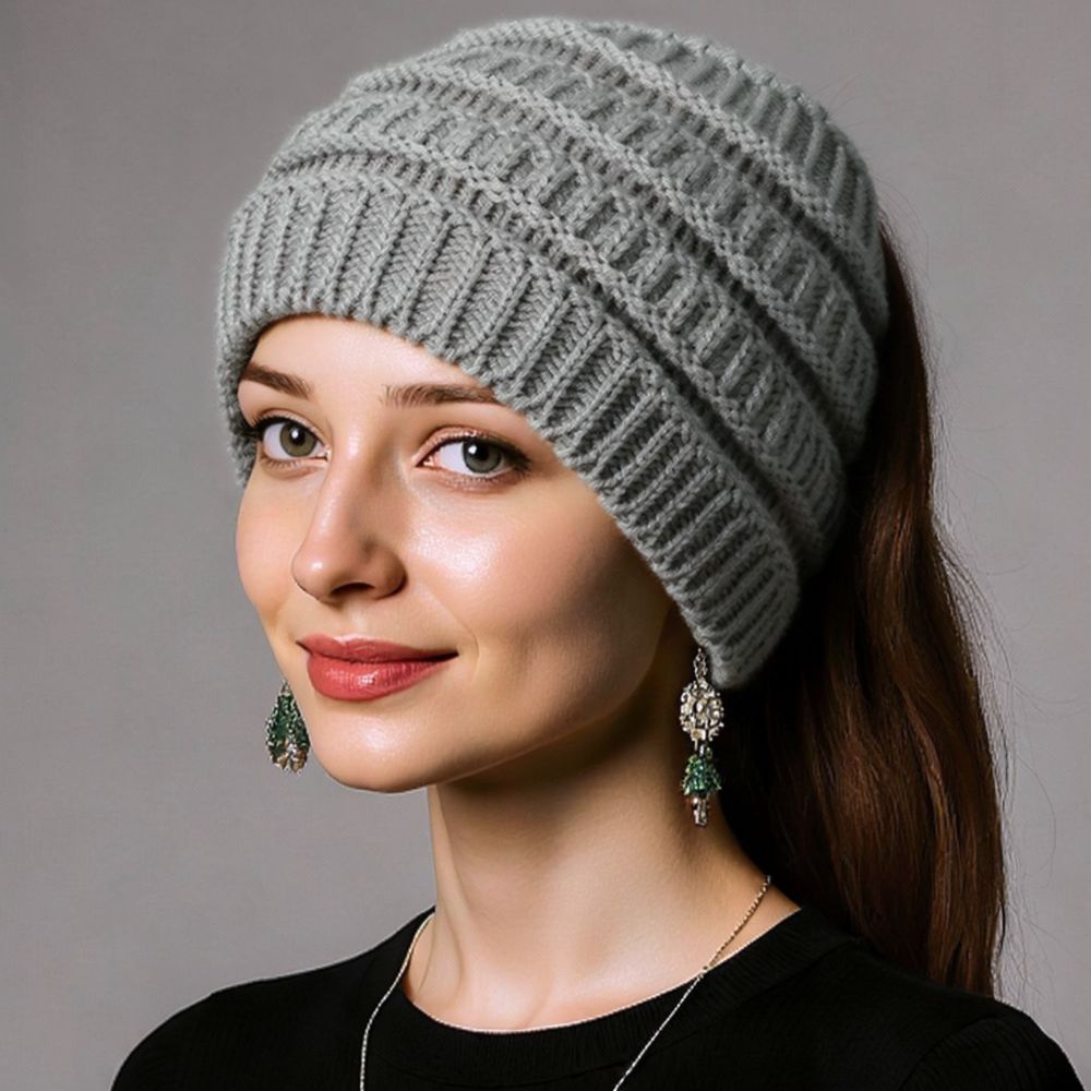 Women Knitted Headband Winter  - Fleece Ear Warmer Band 评论和价格