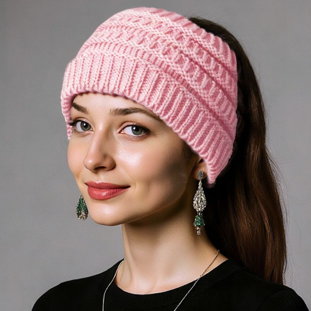 Women Knitted Headband Winter  - Fleece Ear Warmer Band 评论和价格