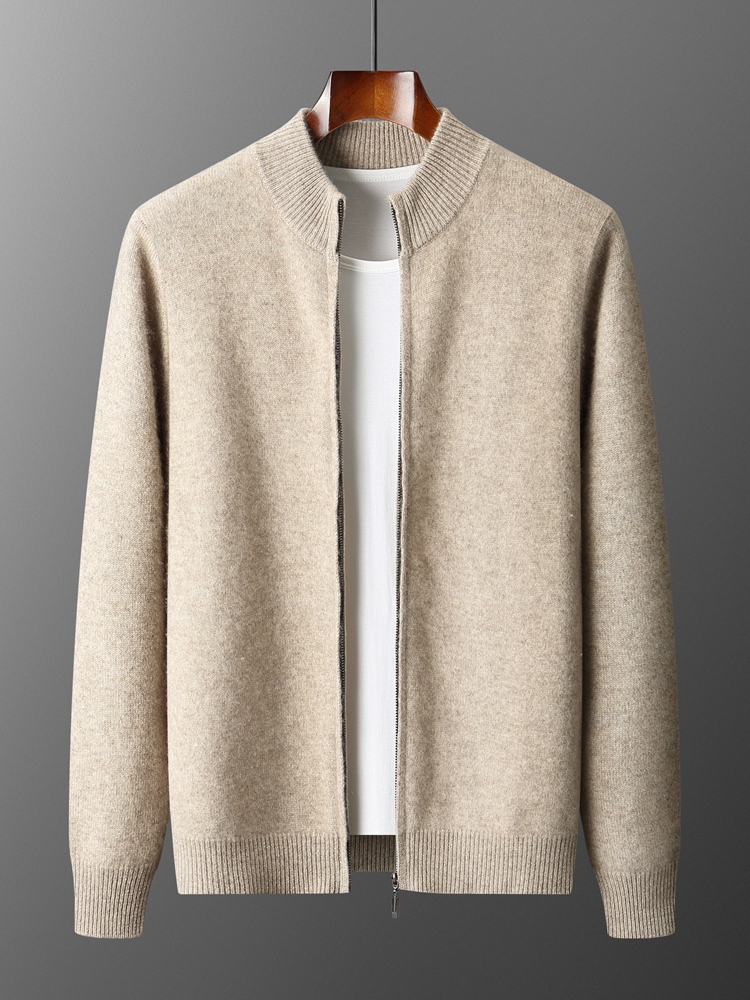 100% Merino Wool Men's Knitwea - Wool Coat Peacoat 评论和价格