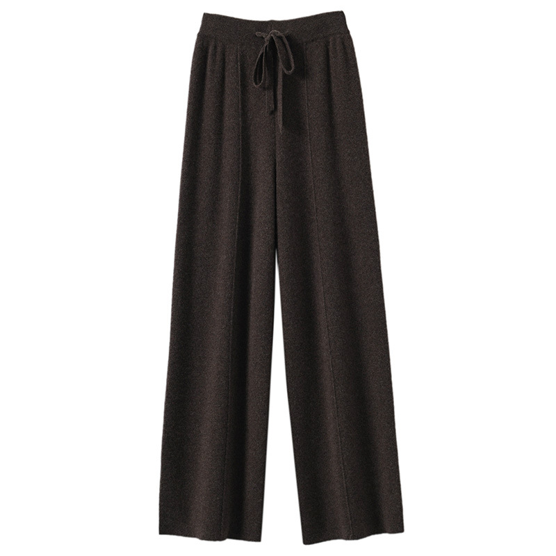 Women's Solid Color Loose Wide - Corduroy Pant Warm 评论和价格