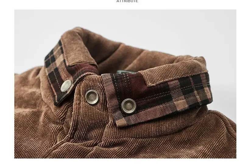 Men Plaid Shirts Winter Jacket - Flannel Shirt Lined 评论和价格