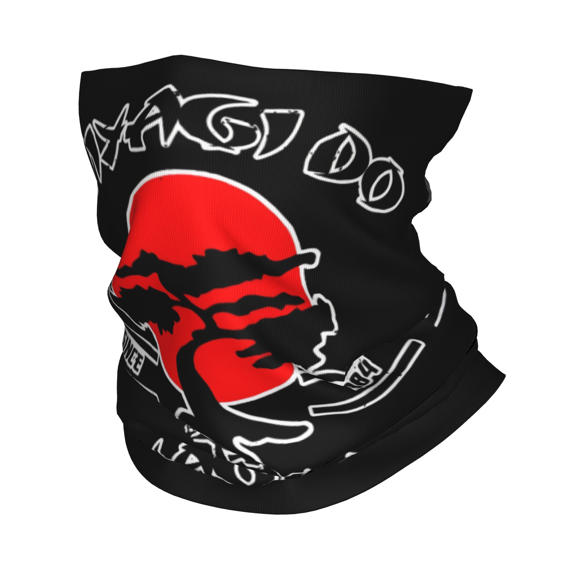 Custom K-Karates Retro Japanes - Neck Gaiter Fleece 评论和价格